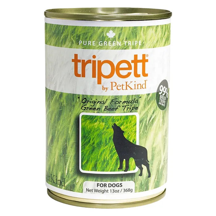 PetKind® tripett® "Original Formula" Green Beef Tripe Wet Dog Food 13.2 oz