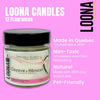 LOONA Odour Eliminator Candles 7oz (NEW)