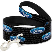 Buckle-Down 6ft - Licensed – Ford Oval Black/Silver 1"