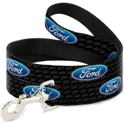 Buckle-Down 6ft - Licensed – Ford Oval Black/Silver 1