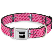 Buckle Dog Collar - Licensed Ford Mustang (NEW)
