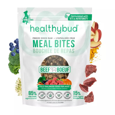 Healthybud  Beef Bites 14oz (NEW)