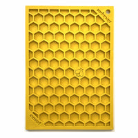 SodaPup emat - Honeycomb Design - Yellow