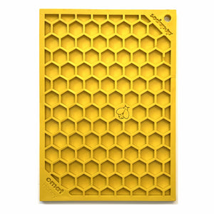 SodaPup emat - Honeycomb Design - Yellow