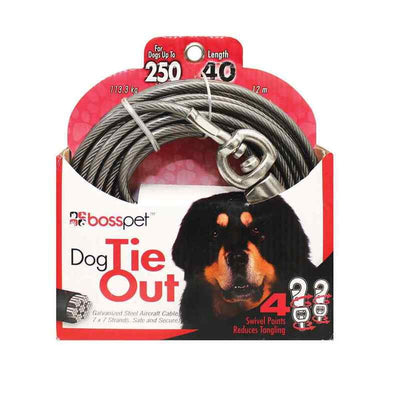 Boss Pet Super Beast Tie Out 40 feet