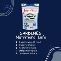 Yappetizers Dehydrated - Sardines 85 g