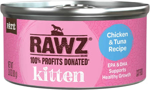 RAWZ® Kitten Chicken & Tuna Wet Cat Food 2.8 oz