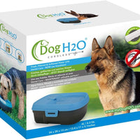 H2O wireless drinking fountain for dog (6 liters) black and blue