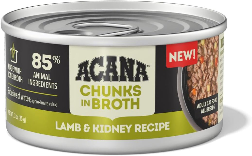 Acana Chunks in Broth Lamb & Kidney Recipe 5.5 oz