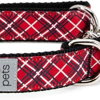 RC Pets Training Collar Red Tartan SALE