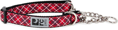 RC Pets Training Collar Red Tartan SALE