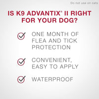 Bayer K9 Advantix II Small Dog (less than 4.5 kg)