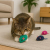 Spot® Plush Colored Mice Cat Toy *Single Mouse