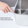 ALL FOR PAWS Go Fresh Stainless Steel Litter Pan