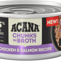 Acana Chunks in Broth Chicken & Salmon Recipe 5.5 oz (NEW)