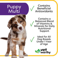 Vet Worthy® Puppy Multi Tablet (60ct)