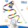 Cat Dancer® Cat Charmer Rainbow Interactive Cat Toy