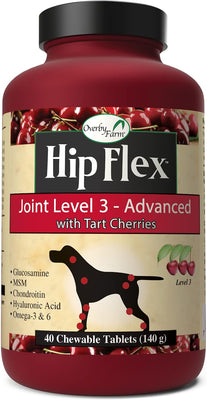 NaturVet® Overby Farm™ Hip Flex™ Level 3 Chewable Tablets