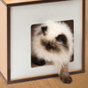 Catit Vesper V-Box - Walnut - Small - 37 x 37 x 72.5 cm (SALE 25% OFF)