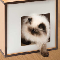 Catit Vesper V-Box - Walnut - Small - 37 x 37 x 72.5 cm (SALE 25% OFF)