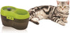 H2O drinking fountain for cat (2 liters) black and green