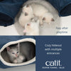 Catit Vesper Tunnel - Blue - 68 x 97 x 28 cm (26.77 x 38.18 x 11 in)
