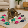 Spot® Plush Colored Mice Cat Toy *Single Mouse