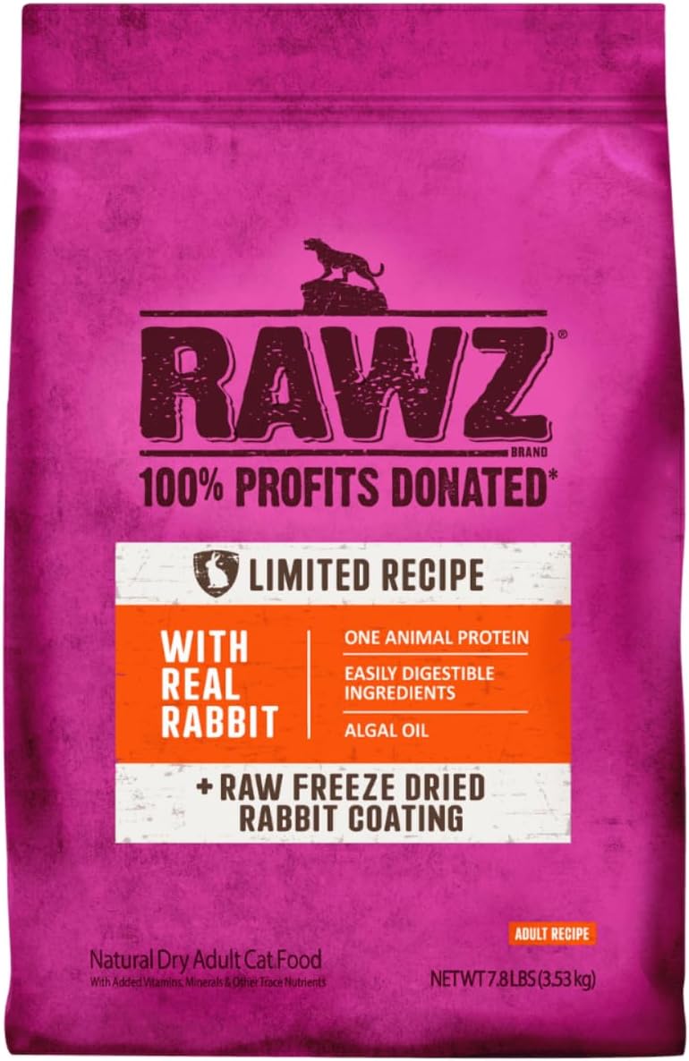 RAWZ® Limited Ingredient Rabbit Dry Cat Food