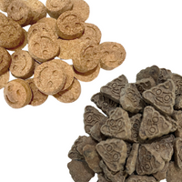 Spunky Pup® HOLIDAY Naughty or Nice? Carob & Peanut Butter Flavored Dog Treats 7oz