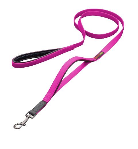 Smellydogz 6ft. Double Handle Lead 3/4" - Pink