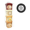 Puppy Cake Hoggin' Dogs Ice Cream Mix Sample Pack Bacon, Banana, Cheese & Peanut