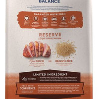 Natural Balance Duck and Brown Rice LID Dog 22 lbs SALE