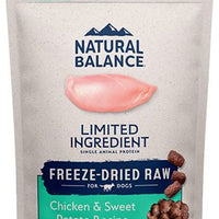 Natural Balance Lid Freeze Dried Chicken And Potato Dog 13oz SALE