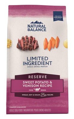 Natural Balance Dry Dog Food Sweet Potato & Venison SALE