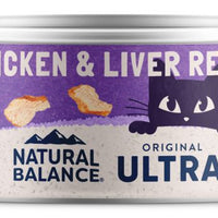 Natural Balance Original Ultra Grain Free Chicken And Liver Pate Cat 5.5 oz