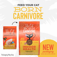 Tiki Cat® Born Carnivore™ Indoor Health: Chicken & Turkey Meal Recipe Dry Cat Food 3 lb