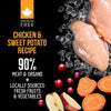 Nutrience SubZero Freeze-Dried Raw Cat Food - Chicken & Sweet Potato Recipe - 113 g