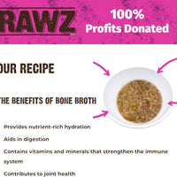 RAWZ® Gravy From Bone Broth Salmon, Beef & Coconut Oil Recipe Wet Cat Food