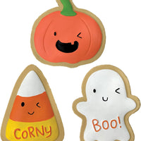 foufouBRANDS™ fouFIT™ Halloween Cookie Cutie Pumpkin Dog Toy SALE