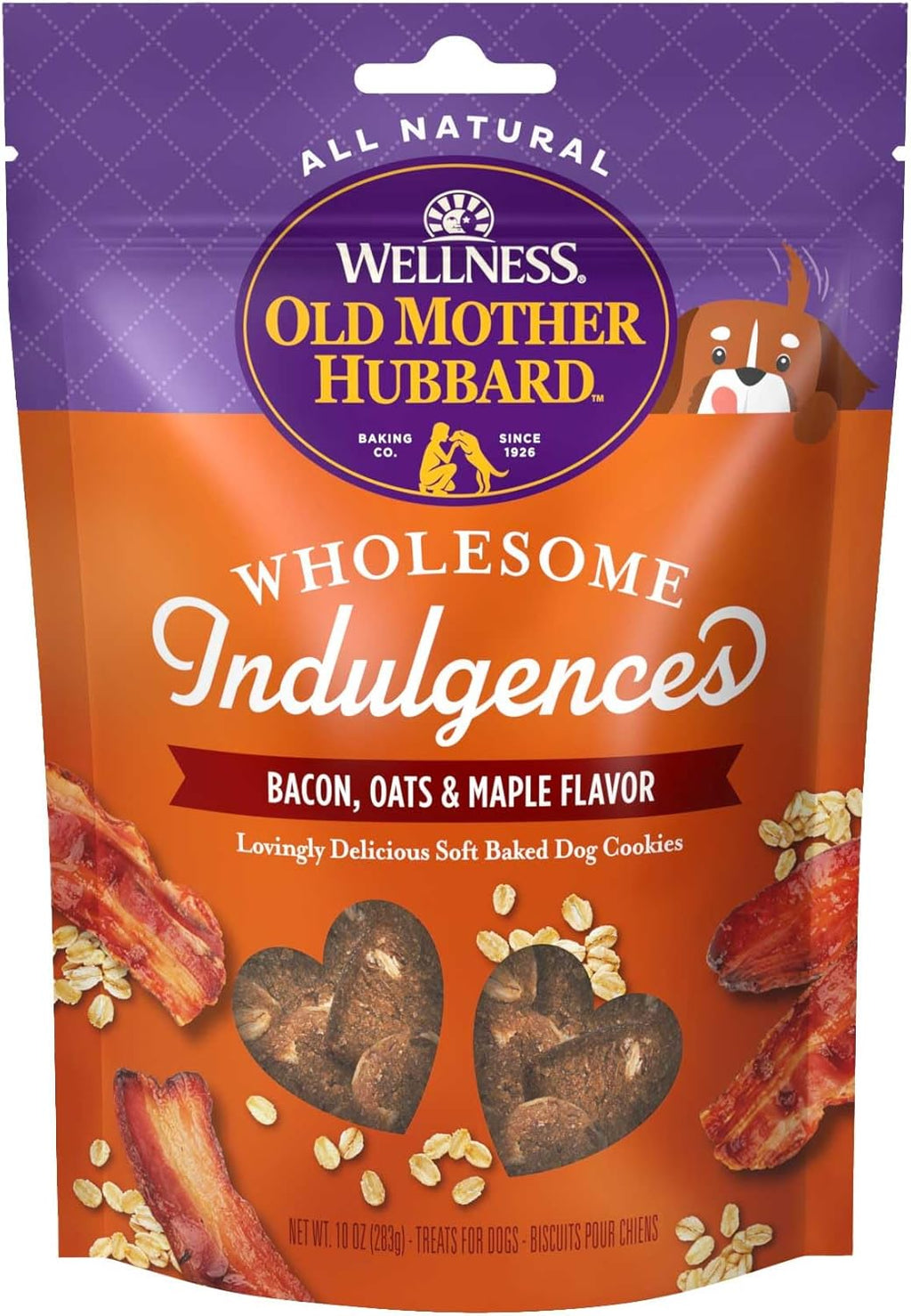 Old Mother Hubbard® Indulgences Maple Bacon Flavor Natural Dog Treats 10oz