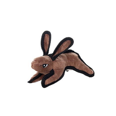 Tuffy Jr. Barnyard Rabbit Dog Toy - Brown