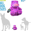 Hero Dog Toy Chuckles Hippo, Large