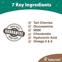 NaturVet® Overby Farm™ Hip Flex™ Level 3 Chewable Tablets