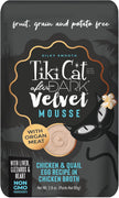 Tiki Cat® After Dark® Velvet Mousse™ Chicken & Quail Egg Recipe in Chicken Broth Wet Cat Food 2.8oz