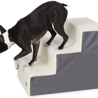 K&H Pet Products™ Pet Stair Steps Fleece 4 Stair Gray