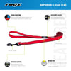Rogz Amphibian Classic Lead Blue