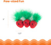 Outward Hound® Petstages® Straw-Babies Dental Catnip Cat Toy (3 Pack)