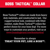 Boss Dog® Boss Tactical™ Camo Red Adjustable Collar