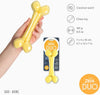 Zeus Duo Bone - Coconut Scent - Yellow - 18 cm (7 in)