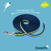 Company of Animals® Coachi® Training Line Navy & Lime 5m